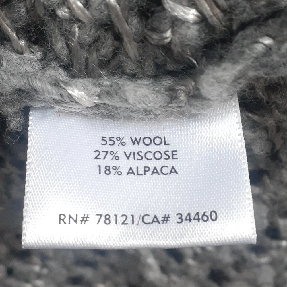Eileen Fisher women's gray cardigan sweater size M - Picture 11 of 11